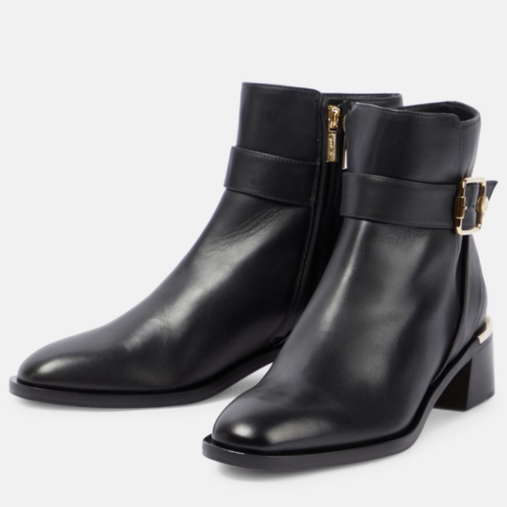 Jimmy Choo Black Clarice Boot Size 37 Original Pr… - image 2